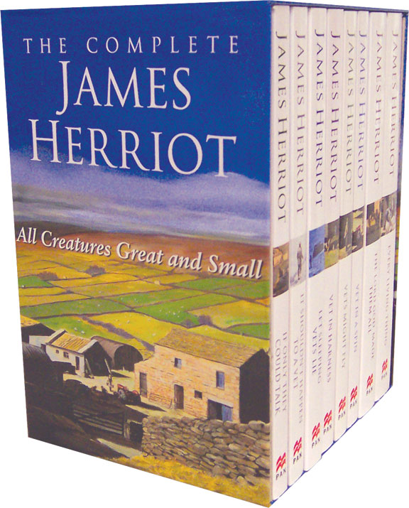 Complete James Herriot Collection Lot 8 Books Boxed Set eBay