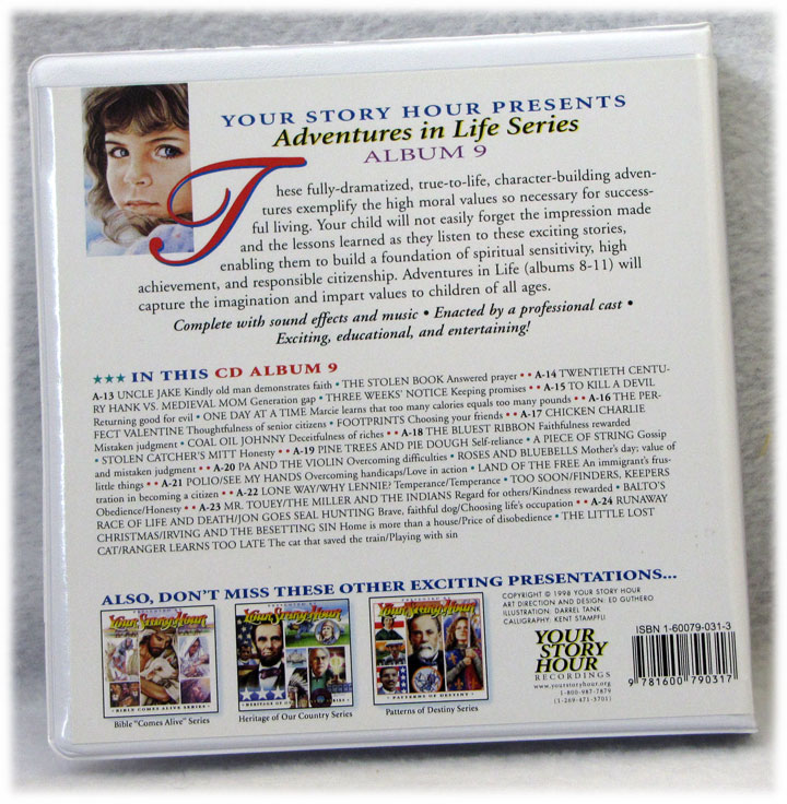 New Your Story Hour 9 Audio Cd Album Volume Set Adventures In Life Nine Ebay